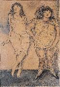 Jules Pascin Two lady Spain oil painting artist